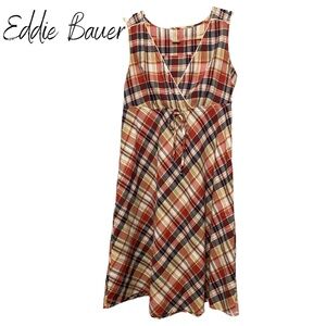 Eddie Bauer Plaid Dress